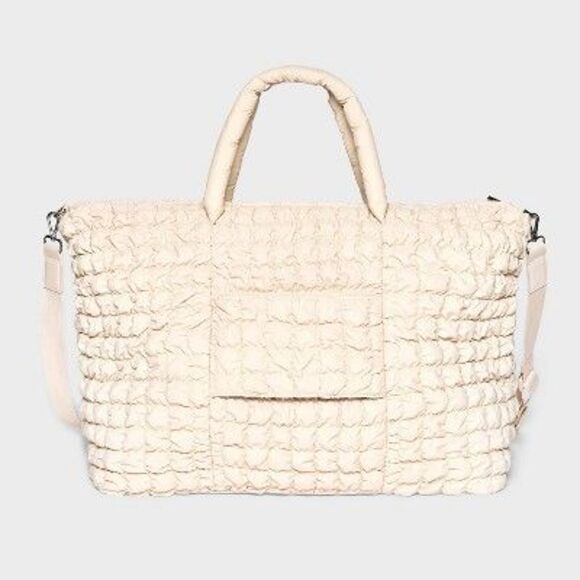 Athleisure Soft Puff Weekender Bag - A New Day Off-White - Picture 5 of 5